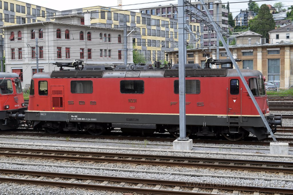 9767-0042-250525.jpg - SBBC Re 4/4'' 11331 (Re 420.331-1)  (Re 91 85 4 420 331-1 CH-SBBC) / St.Gallen HB 25.5.2025