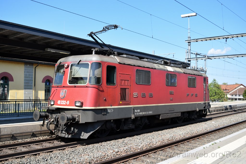 8758-0030-080923.jpg - SBBC Re 4/4'' 11332 (Re 420.332-9)  (Re 91 85 4 420 332-9 CH-SBBC) / Frauenfeld 8.9.2023