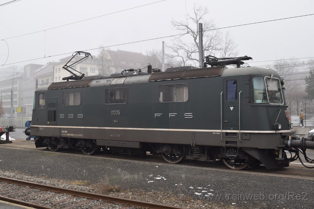 9539-0023-190125.jpg - SBBC Re 4/4'' 11335 (Re 420.335-2)  (Re 91 85 4 420 335-2 CH-SBBC) / St.Gallen HB 19.1.2025