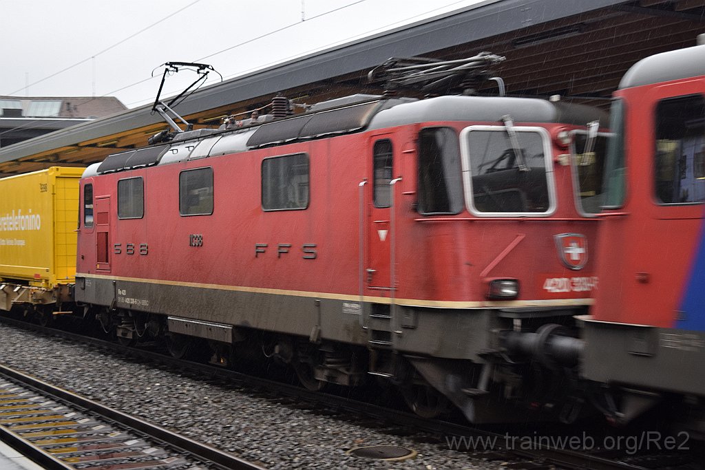 7185-0010-261020.jpg - SBBC Re 4/4'' 11338 (Re 420.338-6)  (Re 91 85 4 420 338-6 CH-SBBC) / Arth-Goldau 26.10.2020