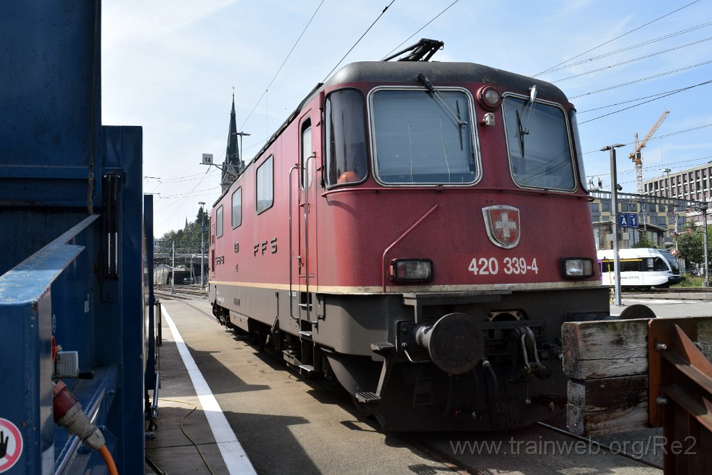 9332-0035-310824.jpg - SBBC Re 4/4'' 11339 (Re 420.339-4)  (Re 91 85 4 420 339-4 CH-SBBC) / St.Gallen HB 31.8.2024