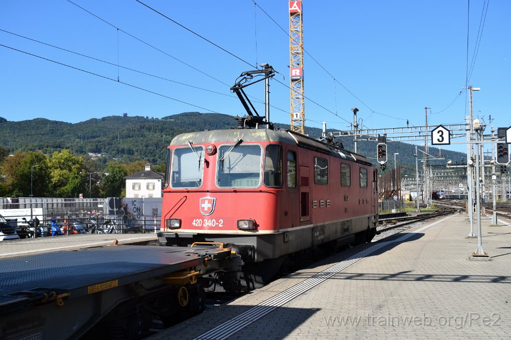10033-0044-180925.jpg - SBBC Re 4/4'' 11340 (Re 420.340-2)  (Re 91 85 4 420 340-2 CH-SBBC) / Olten 18.9.2025