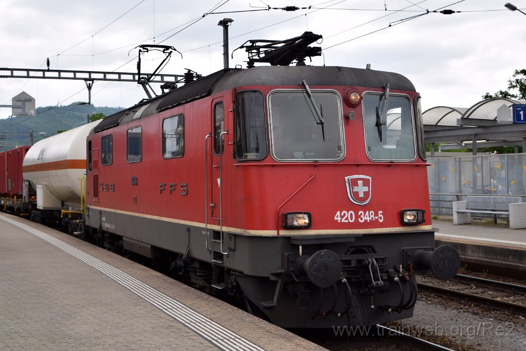 8580-0029-250523.jpg - SBBC Re 4/4'' 11348 (Re 420.348-5)  (Re 91 85 4 420 348-5 CH-SBBC) / Olten 25.5.2023