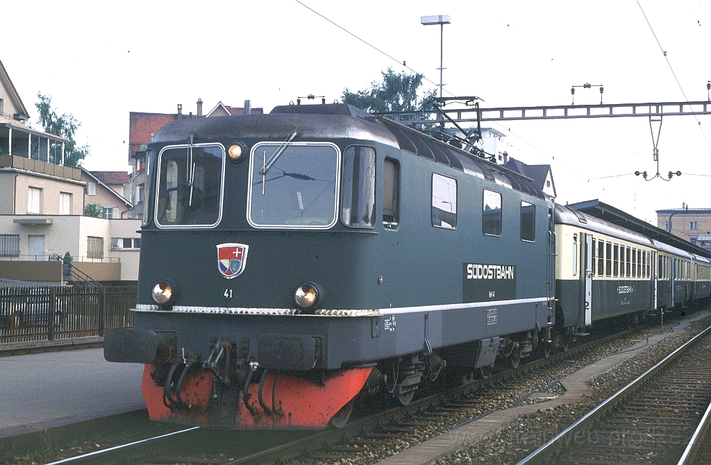 0181-0004.jpg - SOB Re 4/4''' 41 / Romanshorn 19.6.1988