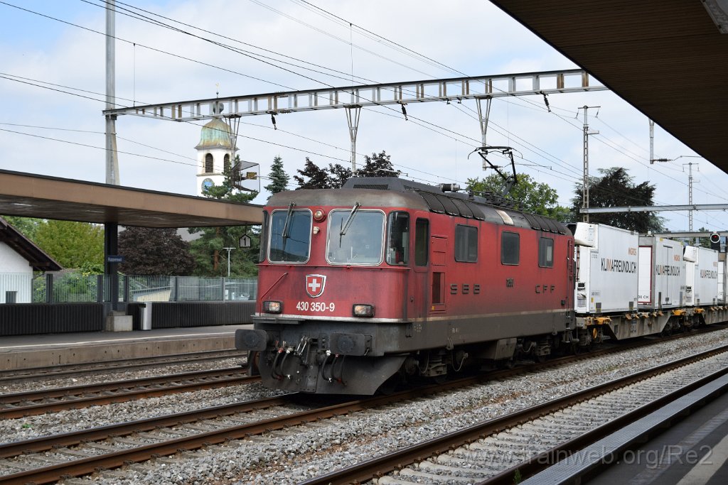 5700-0017-220819.jpg - SBBC Re 4/4''' 11350 (Re 430.350-9)  (Re 91 85 4 430 350-9 CH-SBBC) / Rupperswil 22.8.2019