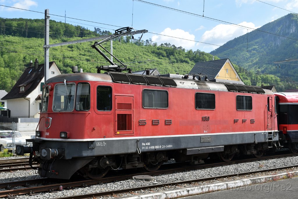 9099-0044-090524.jpg - OeBBH Re 4/4''' 11350 (Re 430.350-9)  (Re 91 85 4 430 350-9 CH-OeBBH) / Balsthal 9.5.2024