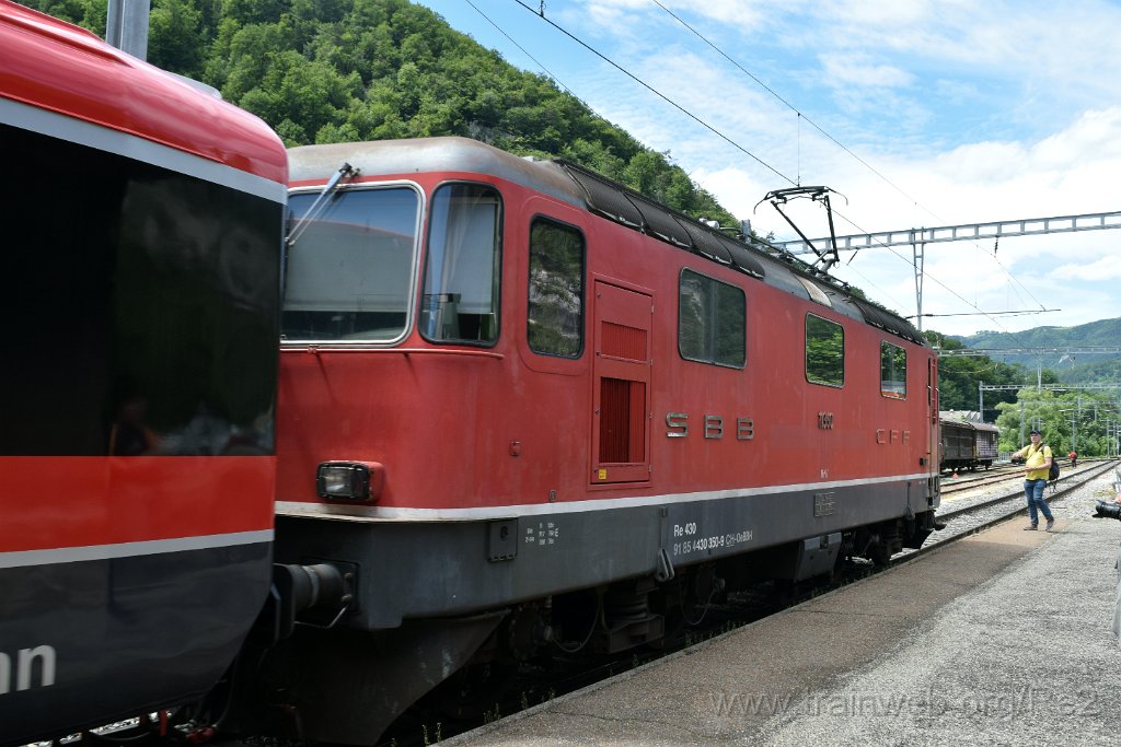 9171-0009-160624.jpg - OeBBH Re 4/4''' 11350 (Re 430.350-9)  (Re 91 85 4 430 350-9 CH-OeBBH) / Klus 16.6.2024