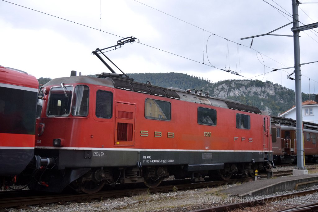 9356-0016-140924.jpg - OeBBH Re 4/4''' 11350 (Re 430.350-9)  (Re 91 85 4 430 350-9 CH-OeBBH) / Balsthal 14.9.2024