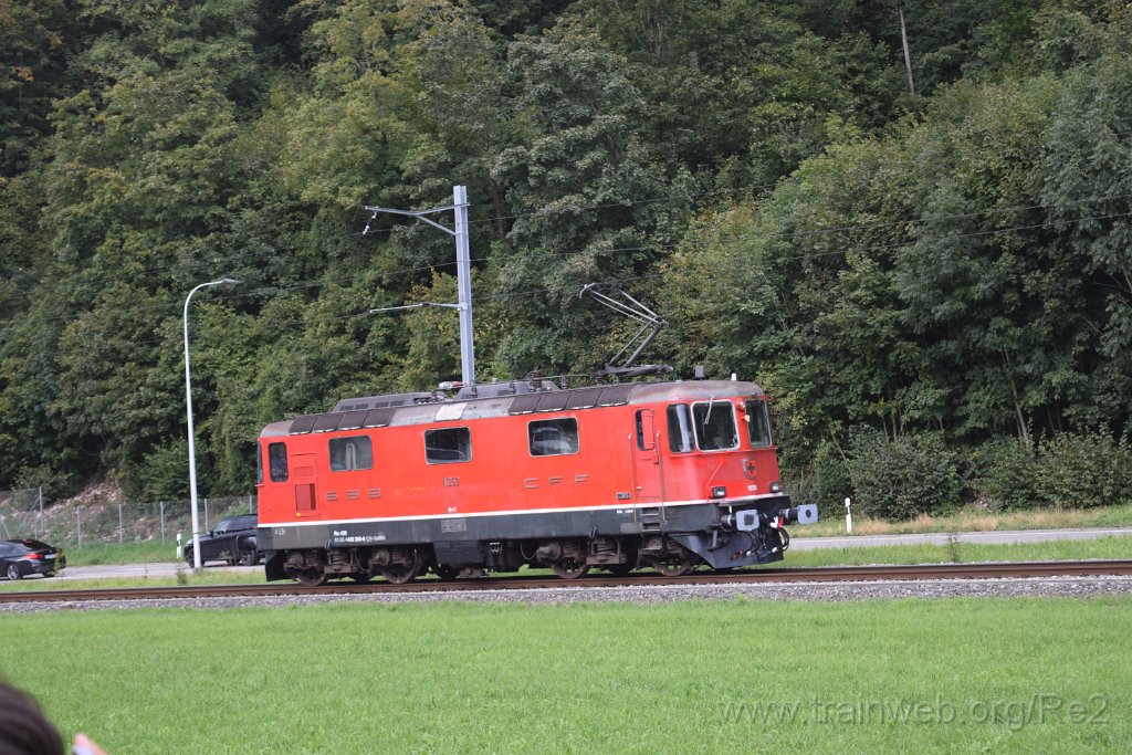 9366-0032-140924.jpg - OeBBH Re 4/4''' 11350 (Re 430.350-9)  (Re 91 85 4 430 350-9 CH-OeBBH) / Aeussere Klus 14.9.2024