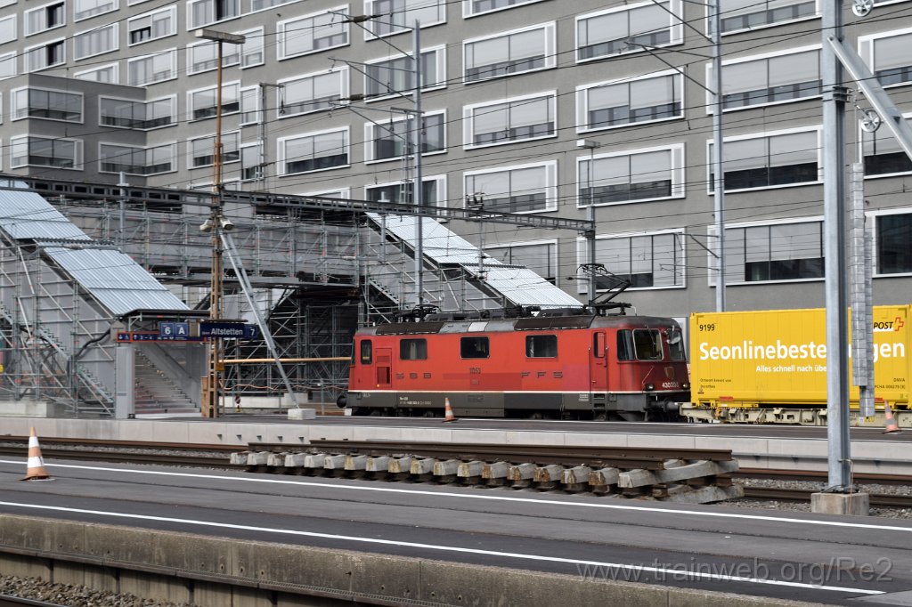 5330-0043-060319.jpg - SBBC Re 4/4''' 11353 (Re 430.353-3)  (Re 91 85 4 430 353-3 CH-SBBC) / Zürich-Altstetten 6.3.2019