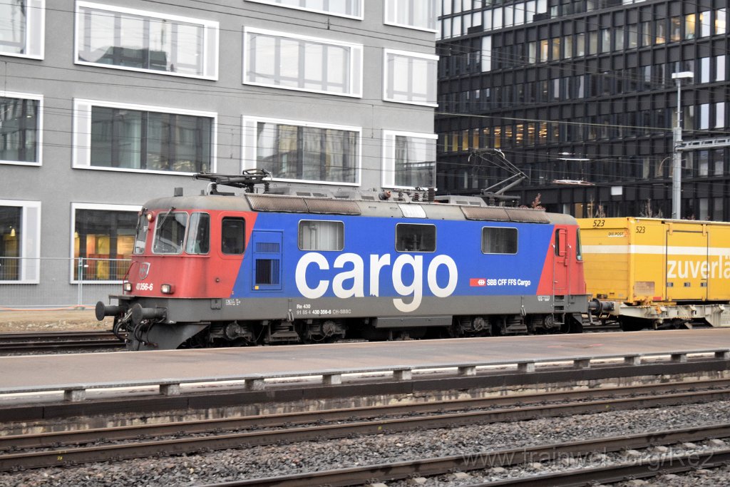 4847-0017-070218.jpg - SBBC Re 430.356-6 (91 85 4 430 356-6 CH-SBBC) / Zürich-Altstetten 7.2.2018