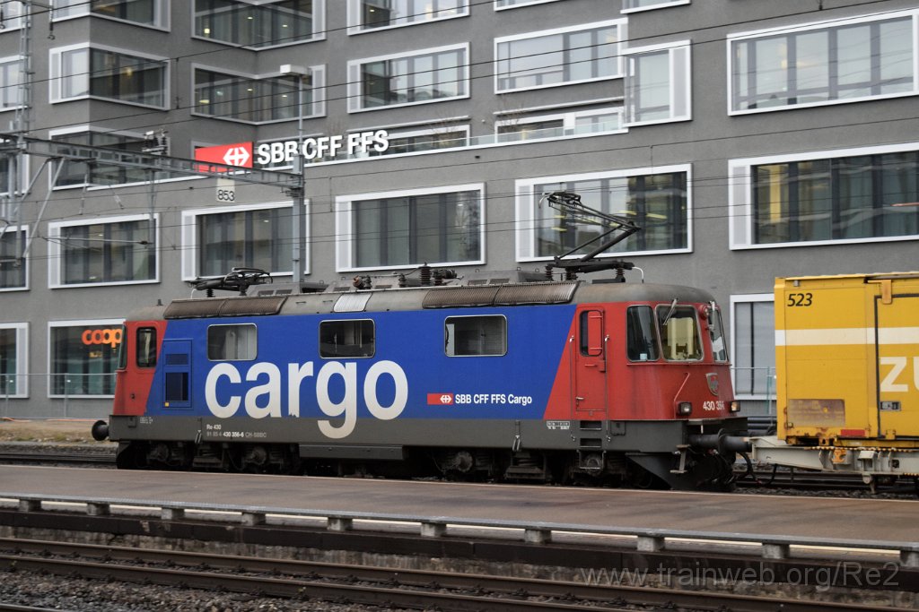 4847-0018-070218.jpg - SBBC Re 430.356-6 (91 85 4 430 356-6 CH-SBBC) / Zürich-Altstetten 7.2.2018