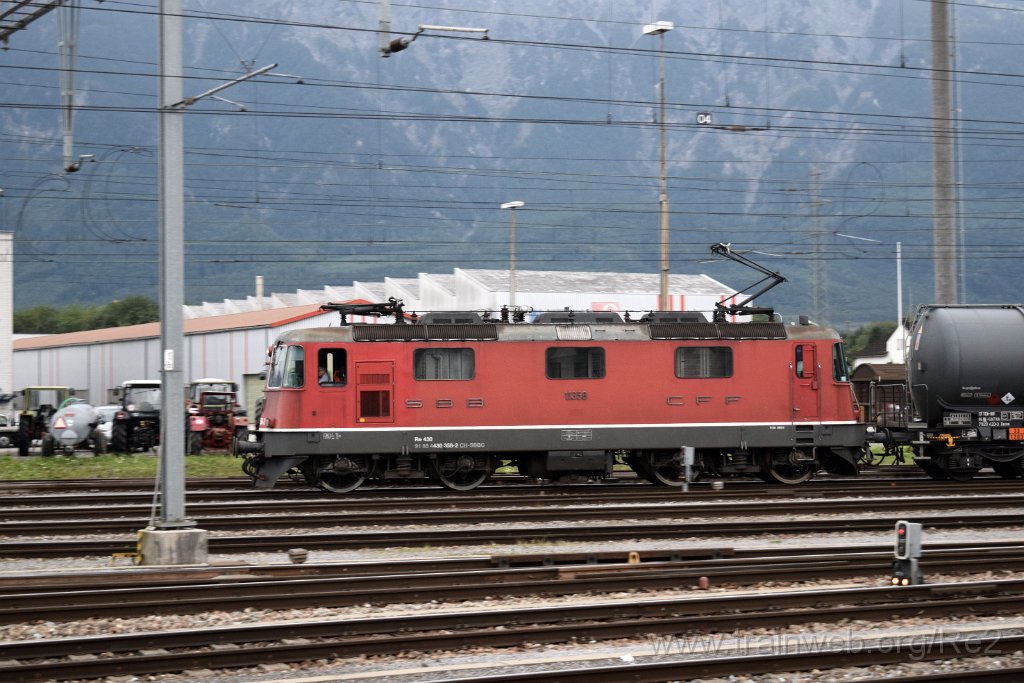 4643-0040-040917.jpg - SBBC Re 4/4''' 11358 (Re 430.358-2)  (Re 91 85 4 430 358-2 CH-SBBC) / Buchs SG 4.9.2017