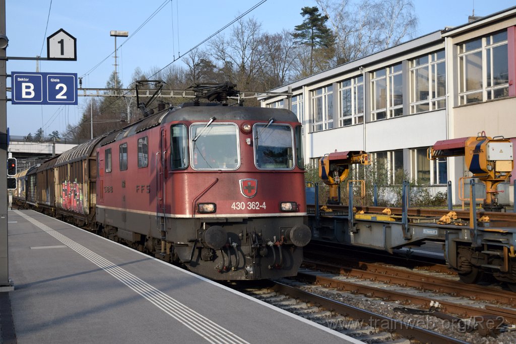 5371-0012-010419.jpg - SBBC Re 4/4''' 11362 (Re 430.362-4)  (Re 91 85 4 430 362-4 CH-SBBC) / Othmarsingen 1.4.2019