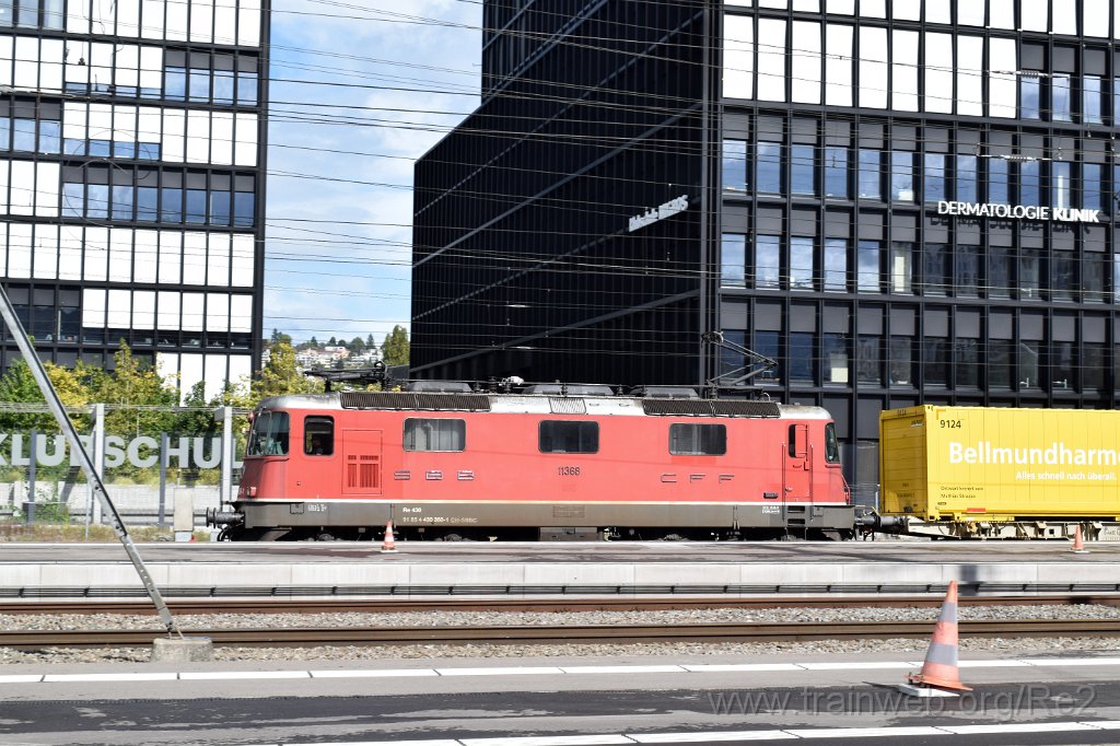 5758-0001-250919.jpg - SBBC Re 4/4''' 11368 (Re 430.368-1)  (Re 91 85 4 430 368-1 CH-SBBC) / Zürich-Altstetten 25.9.2019