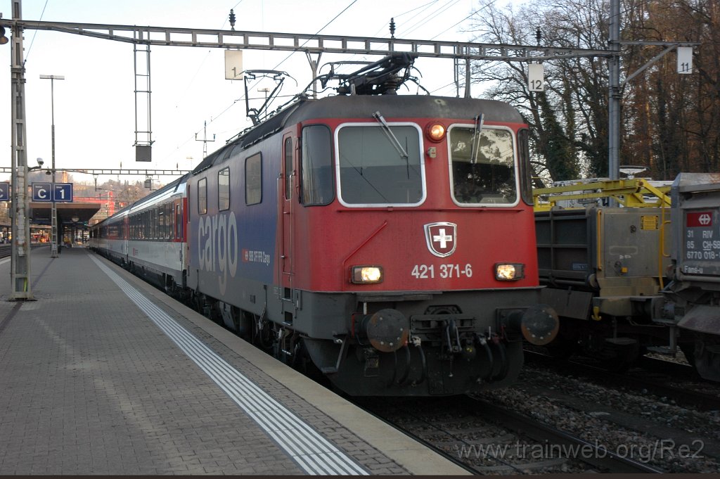 2335-0008-140312.jpg - SBBC Re 421.371-6 (Re 91 85 4 421 371-6 CH-SBBC) / Bülach 14.3.2012
