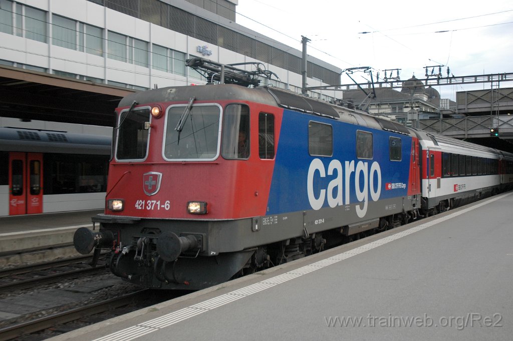 2955-0012-170913.jpg - SBBC Re 421.371-6 (Re 91 85 4 421 371-6 CH-SBBC) / Winterthur 17.9.2013