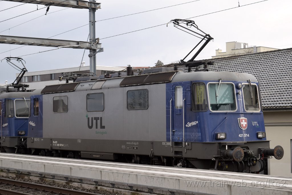 9532-0041-030125.jpg - UTL Re 421.371-6 (Re 91 85 4 421 371-3 CH-UTL) / Frauenfeld 3.1.2025