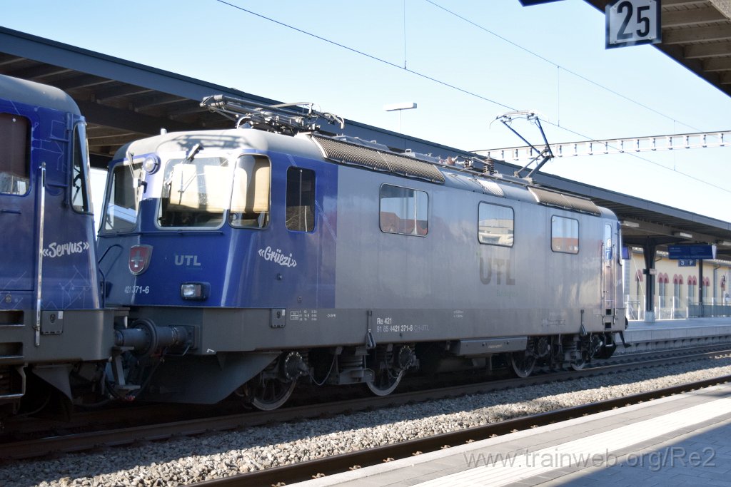 9590-0020-050325.jpg - UTL Re 421.371-6 (Re 91 85 4 421 371-3 CH-UTL) / Frauenfeld 5.3.2025