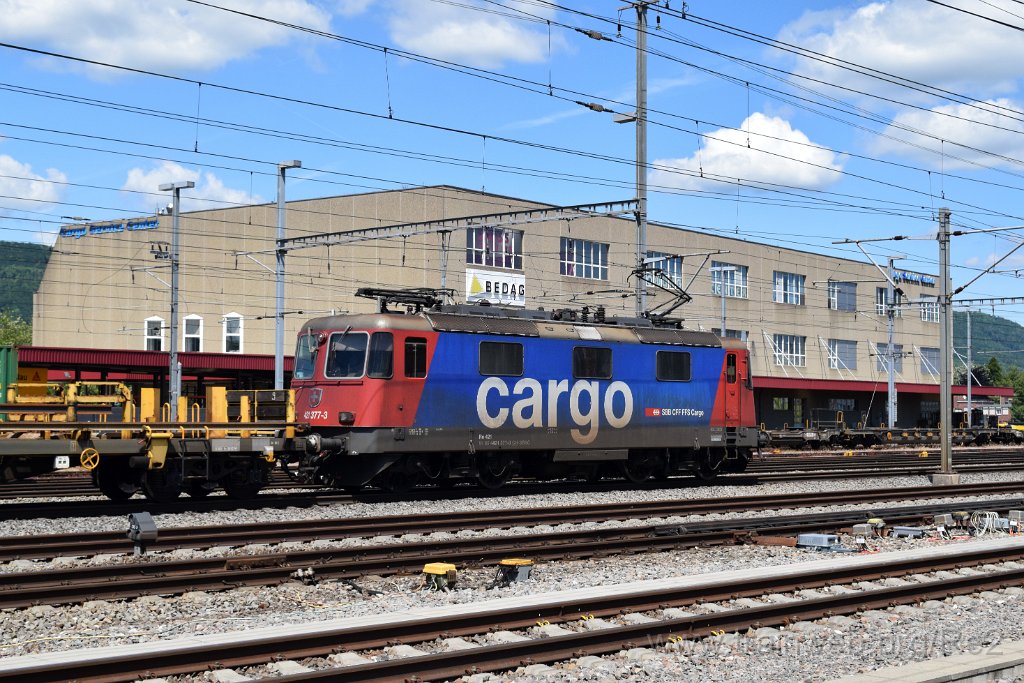 5546-0044-310519.jpg - SBBC Re 421.377-3 (Re 91 85 4 421 377-3 CH-SBBC) / Aarau (Torfeld) 31.5.2019
