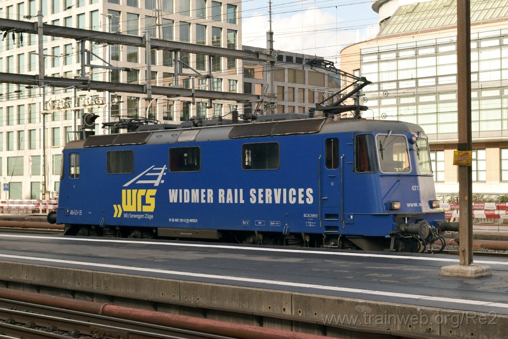 5796-0043-101219.jpg - WRS Re 421.381-5 (Re 91 85 4 421 381-5 CH-WRSCH) / Zürich-Altstetten 10.12.2019
