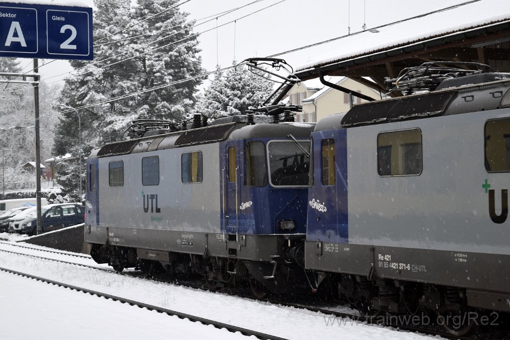 8314-0009-101222.jpg - UTL Re 421.383-1 (Re 91 85 4 421 383-1 CH-UTL) / Degersheim 10.12.2022