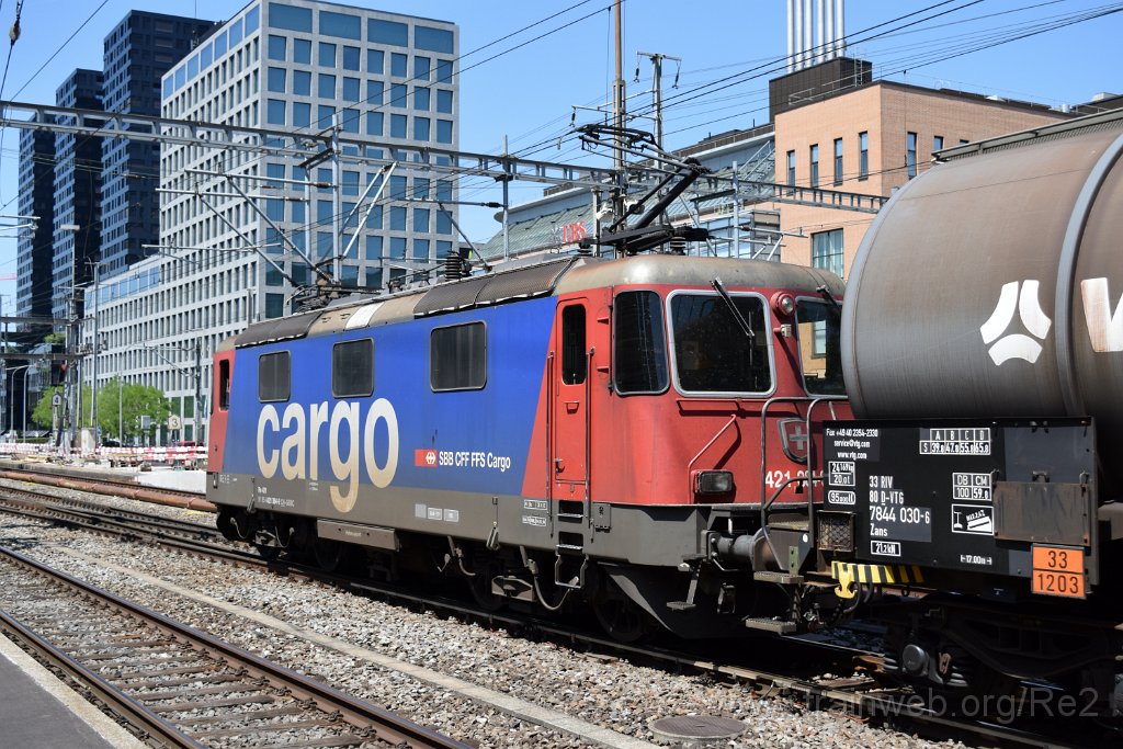 5629-0025-230719.jpg - SBBC Re 421.384-9 (Re 91 85 4 421 384-9 CH-SBBC) / Zürich-Altstetten 23.7.2019