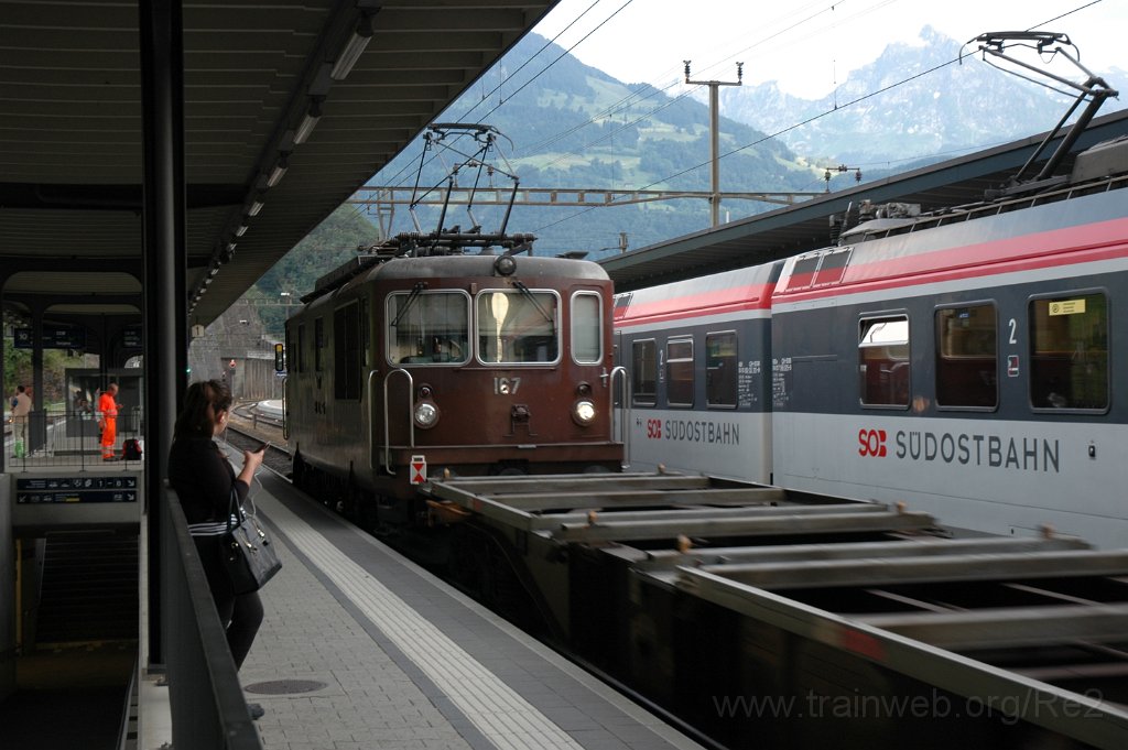 3171-0001-170614.jpg - BLS Re 4/4 167 "Ausserberg" / Ziegelbrücke 17.6.2014