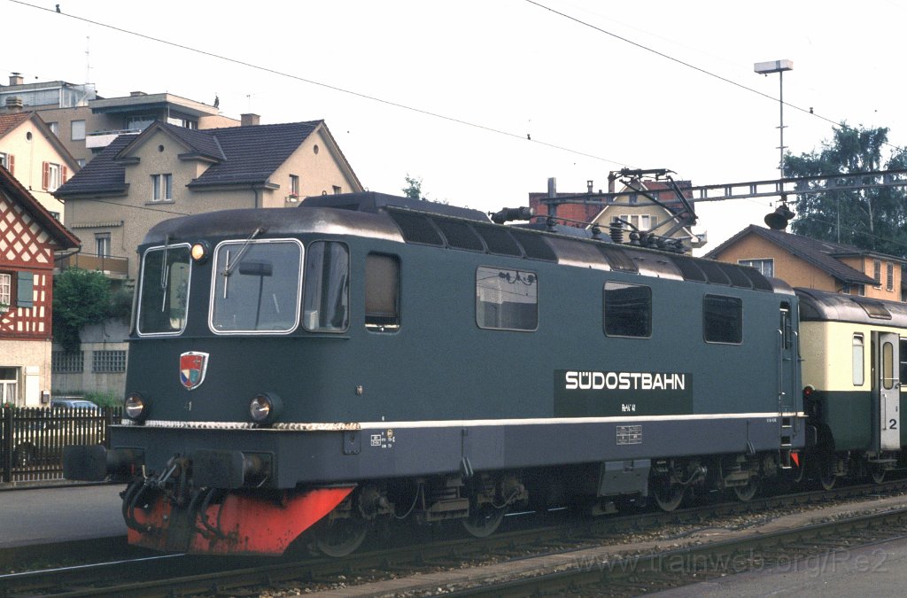 0181-0003.jpg - SOB Re 4/4''' 41 / Romanshorn 19.6.1988