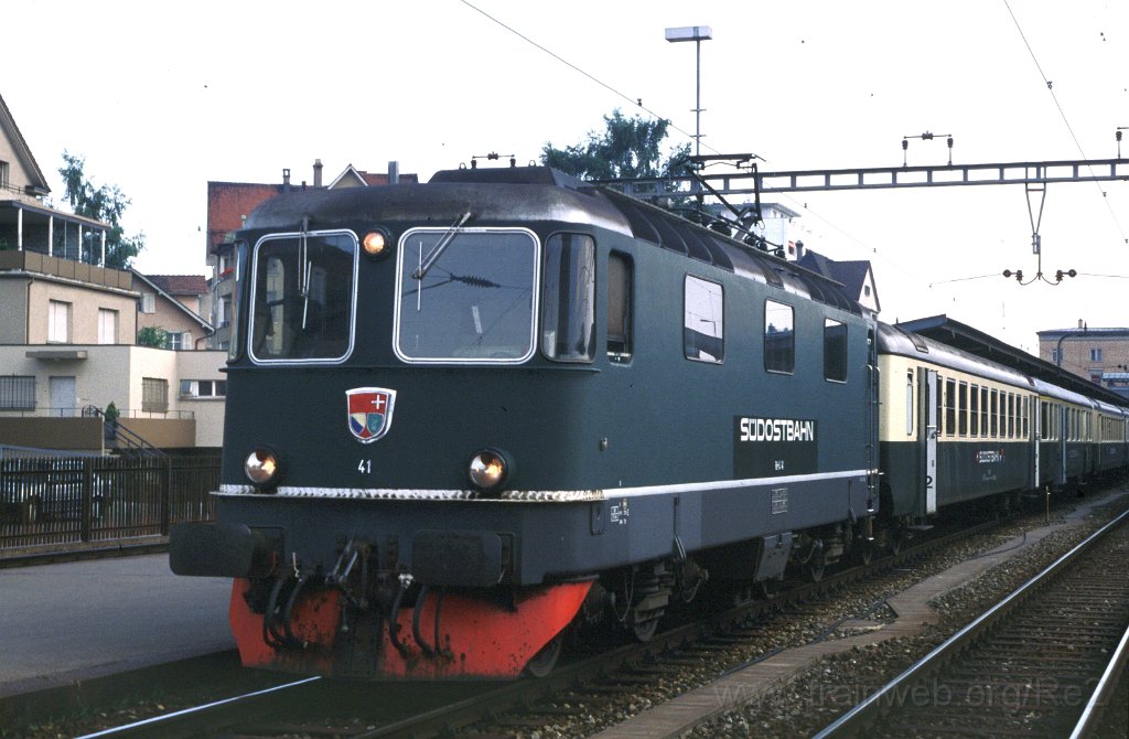 0181-0004.jpg - SOB Re 4/4''' 41 / Romanshorn 19.6.1988