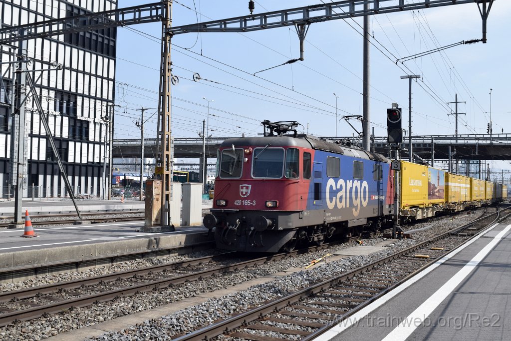 5368-0009-010419.jpg - SBBC Re 420.165-3 (Re 91 85 4 420 165-3 CH-SBBC) / Zürich-Altstetten 1.4.2019