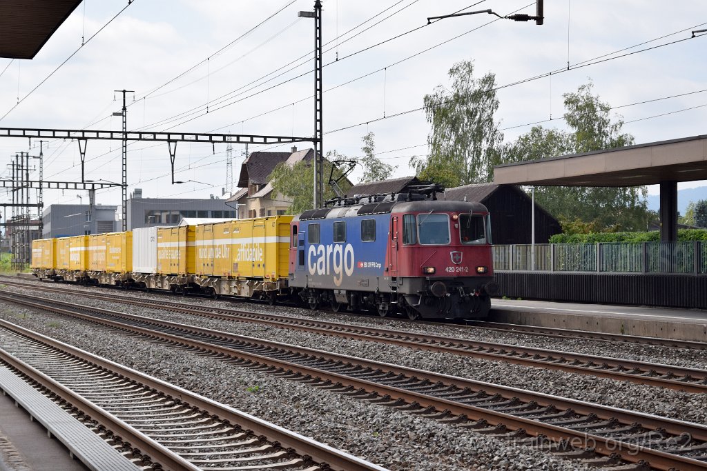 5702-0013-220819.jpg - SBBC Re 420.241-2 (Re 91 85 4 420 241-2 CH-SBBC) / Rupperswil 22.8.2019