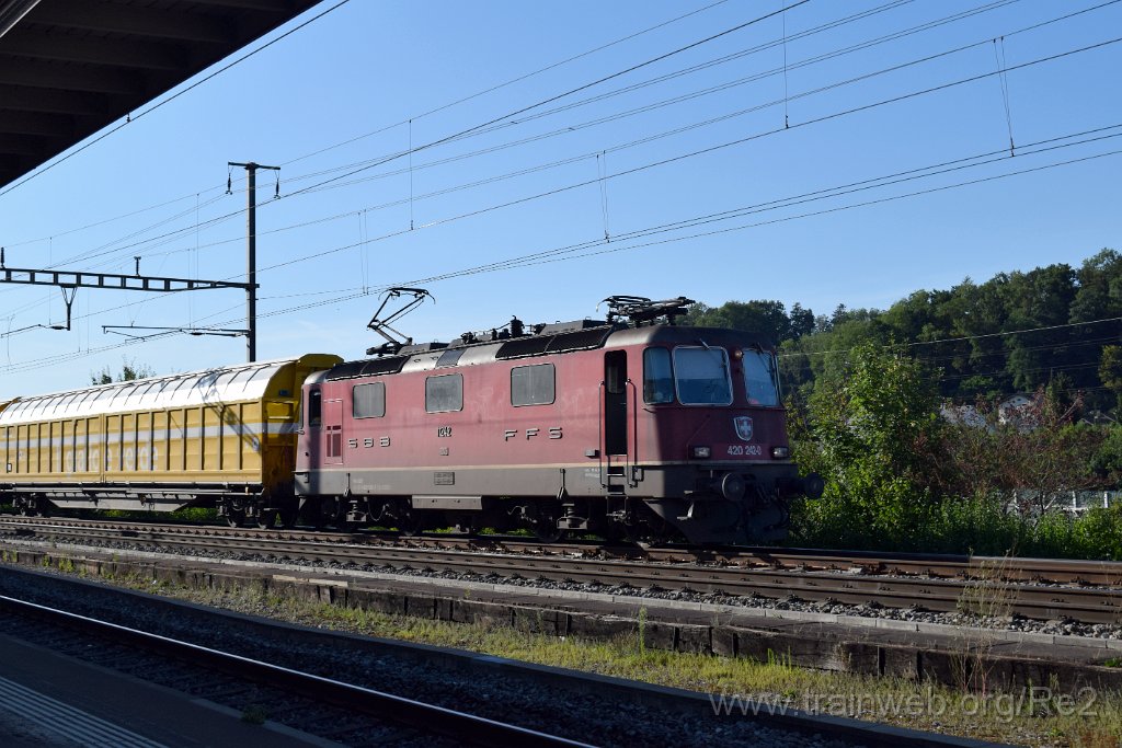 7120-0035-290720.jpg - SBBC Re 4/4'' 11242 (Re 420.242-0)  (Re 91 85 4 420 242-0 CH-SBBC) / Killwangen-Spreitenbach 29.7.2020