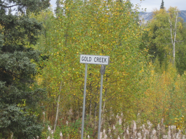 gold creek sign