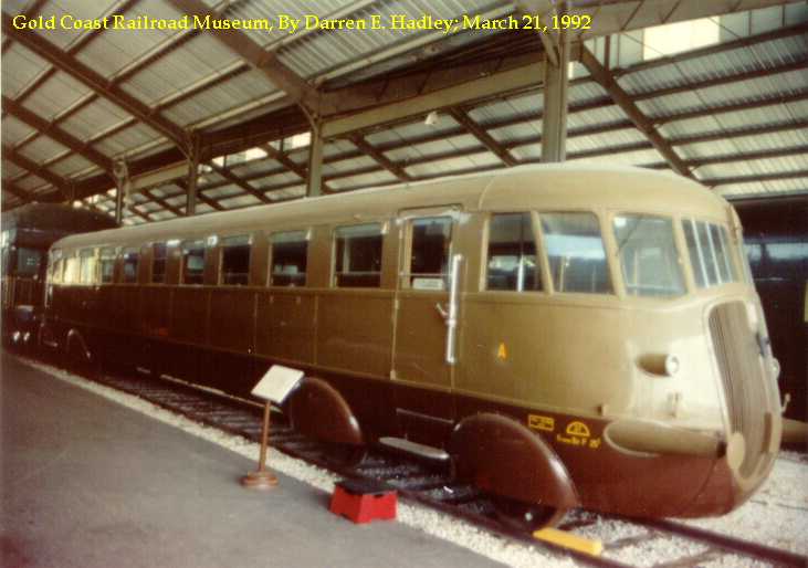 Gold Coast Railroad Museum - La Littorina (Fiat Railcar) Aln 56.1903