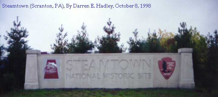 Steamtown - Entrance Sign