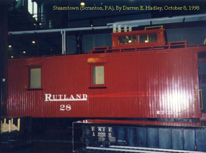 Steamtown - Rutland Caboose #28