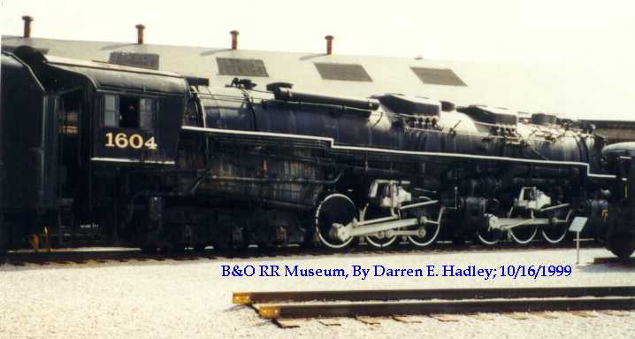 Baltimore & Ohio Museum - C&O Allegheny Type #1604
