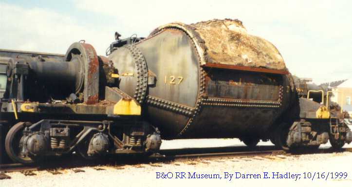 Baltimore & Ohio Museum - Bethlehem Steel Co. Hot Metal Car #127
