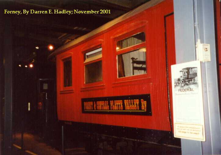 Forney Museum - Forney & Central Platte Valley Railway
