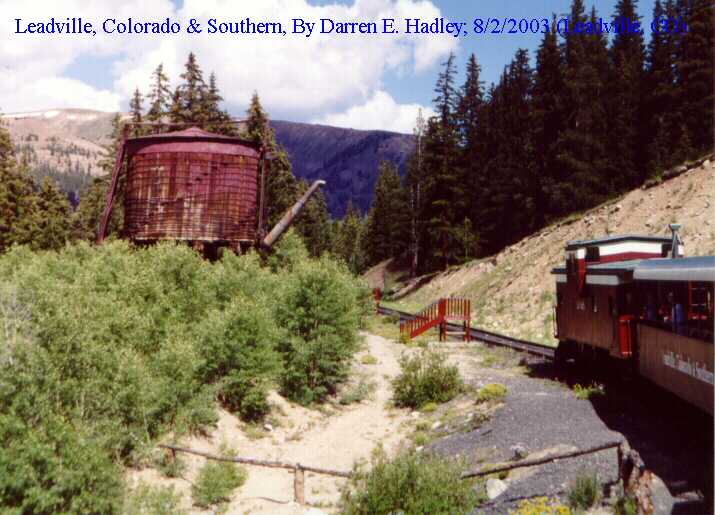 Leadville Colorado & Southern - Water Tank