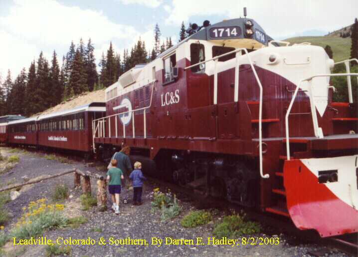 Leadville Colorado & Southern - LC&S #1714 Diesel Engine