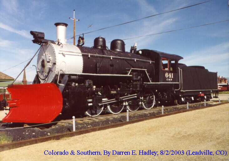 Leadville Colorado & Southern - C&S#641 / Steam Engine