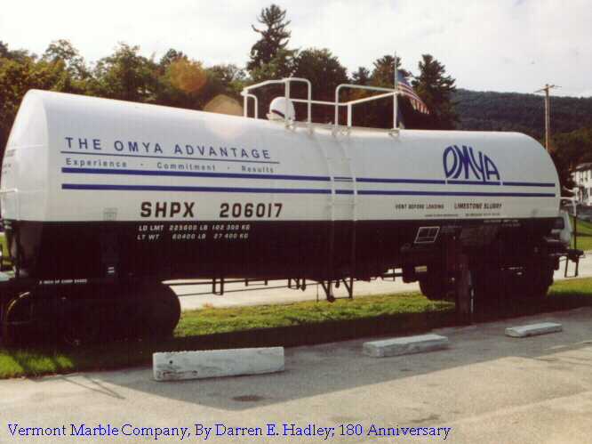 Vermont Marble - SHPX #206017 Tank Car