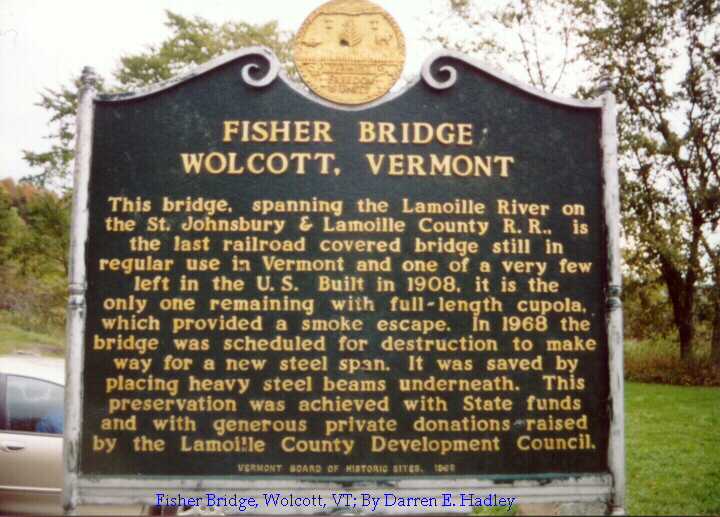 Fisher Bridge - St. Johnsbury & Lamoille County Railroad