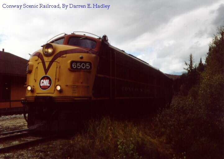 Conway Scenic Railroad - Engine #6505 GMD FP9