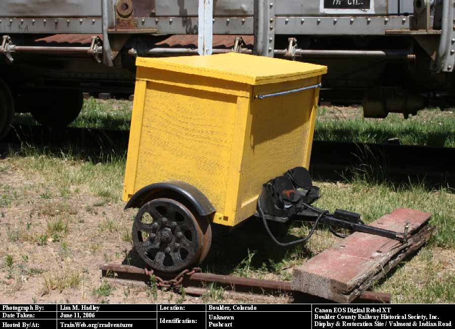 Boulder County Railway - Unknown Pushcart
