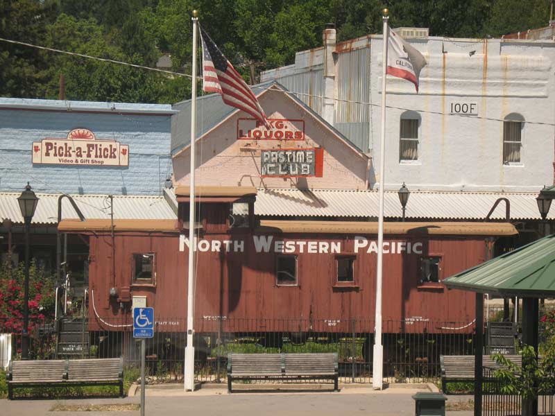 North Western Pacific Caboose