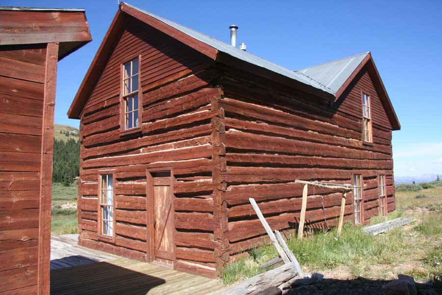 Log Section House