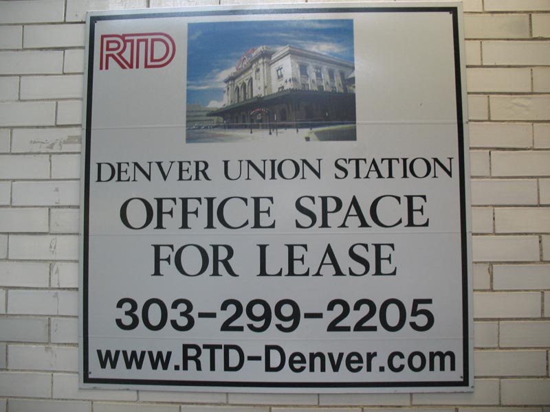 RTD Lease Sign
